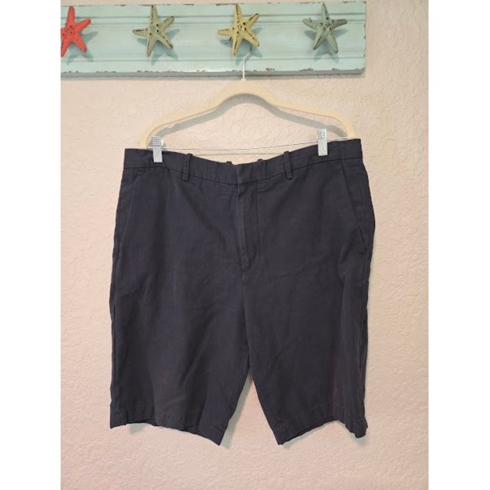 Vince Navy Blue Chino Shorts